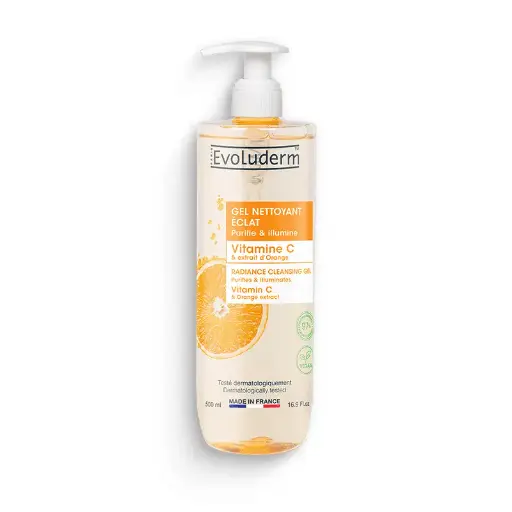 Evoluderm Gel Nettoyant Eclat Vitamin C