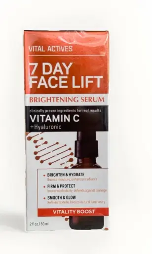 Vital Actives 7 day face lift brightenins serum (60ml)