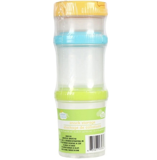 [DT] Angel of Mine 3-Tier Sizes Small Snack Storage Containers mini Tupperware