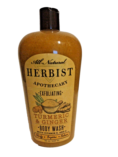 All Natural Herbist Apothecary Turmeric& Ginger Body wash (946ml) 