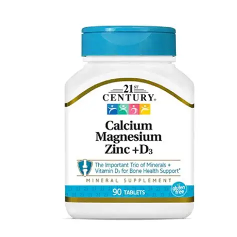 [IH] 21st Century Calcium Magnesium Zinc + D3 (90 tab) 
