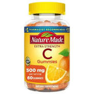 Nature Made Extra Strength Dosage Vitamin C 500 mg - 60 gummies