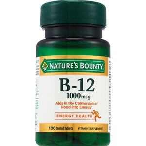 [SR] Nature's Bounty Vitamin B-12 Tablets 1000mcg, 100CT