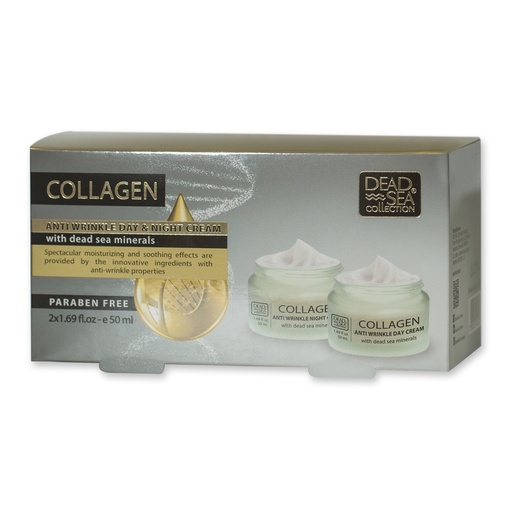Dead Sea Collection - Kit Collagen Day and Night Cream