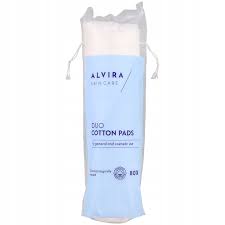 Alvira skin care Duo organic cotton pads  (New)