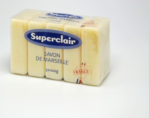 [FR] Superclair Savon De Marseille (5x100g)