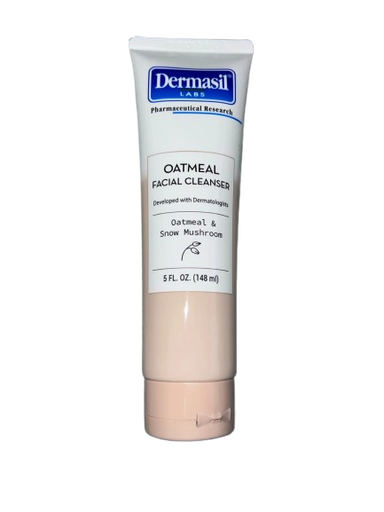 [DT] Dermasil Labs Oatmeal Facial Cleaner Oatmeal & Snow Mushroom, (4 fl oz/148ml)