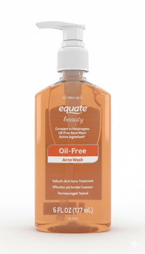 [WM] Equate Oil Free Acne Wash with 2% Salicylic Acid, 6 fl oz