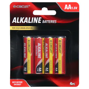 [DT] Alkaline AA 1.5V Batteries - 8pc