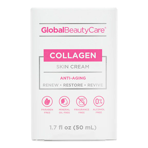 Global Beauty Care - Collagen - Skin Cream - Anti-aging - Face & Neck Cream - 50mL