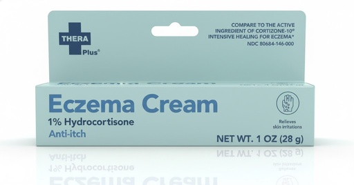 Thera Plus - Eczema Cream - Hydrocortisone - 28g