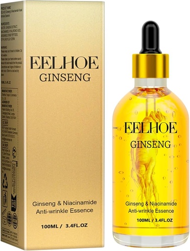 [CN] Eelhoe - Ginseng & Niacinamide - Anti-Wrinkle Essence - 100mL