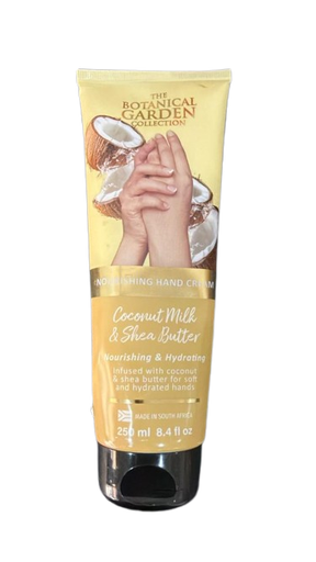 The botanical garden collection  - Coconut milk and shea butter hand cream
