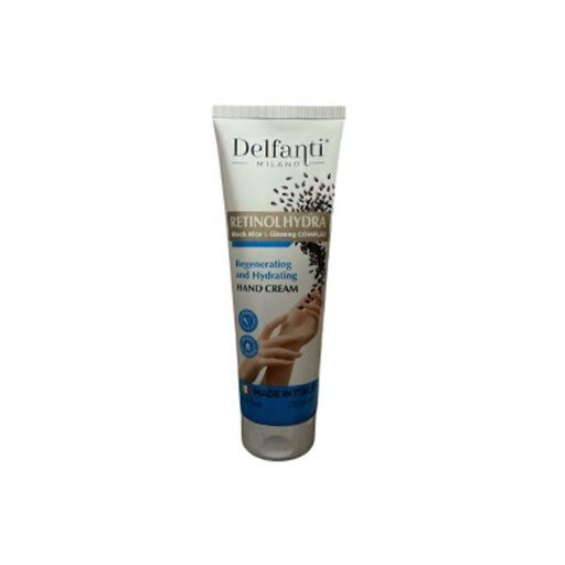 Delfanti Milano Retinol Hydra Black Rice Hand Cream