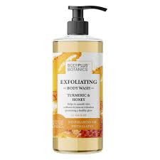 Bodyplus Botanics - Exfoliating Body Wash - Turmeric & Kojic Acid - 1L