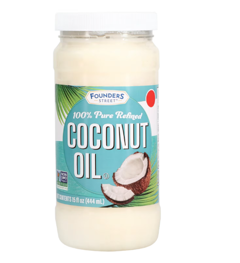 Founders Street - 100% Pure Refined - Coconut Oil - 444mL