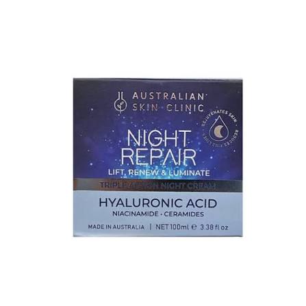 Australian Skin Clinic - Night Repair - Hyaluronic Acid Niacinamide - 100ml