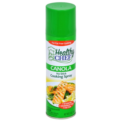 Healthy Chef Butter Non-Stick Cooking Spray, 5-oz(142g) Cans