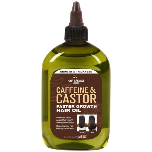 Hair Chemist - Caffeine & Castor - Faster growth hair oil - 357 mL