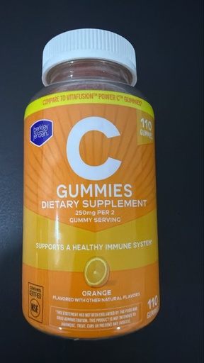 Berkley jensen - Gummies Vitamin C - 110 gummies (No Code Bar)