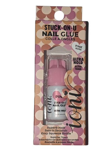 Ioni - Stuck-ON-U Nail Glue PINKROSE Ultra Hold