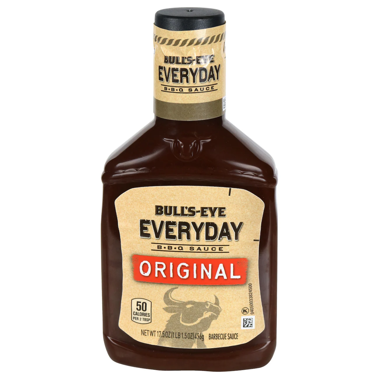 Kraft Bullseye Everyday Original Barbecue Sauce, 17.5-oz. Bottles