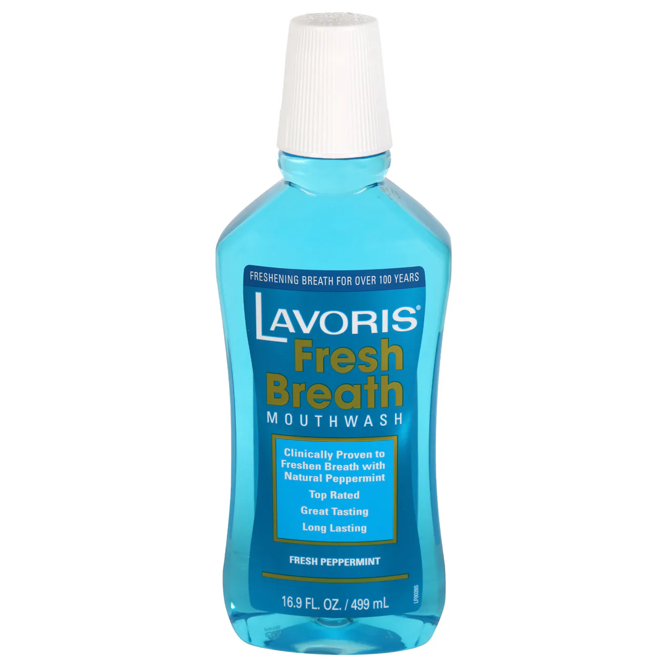 Lavoris Fresh Peppermint Mouthwash, 16.9 oz.