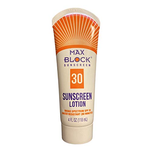 Max Block - Sunscreen Lotion SPF 30 - 4oz