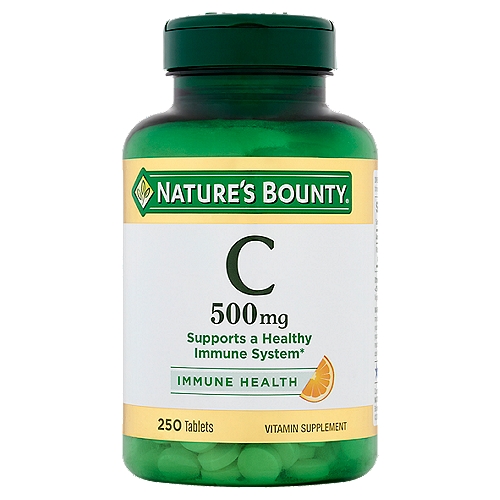 Nature's Bounty - C Tablets, 500mg, 250 count