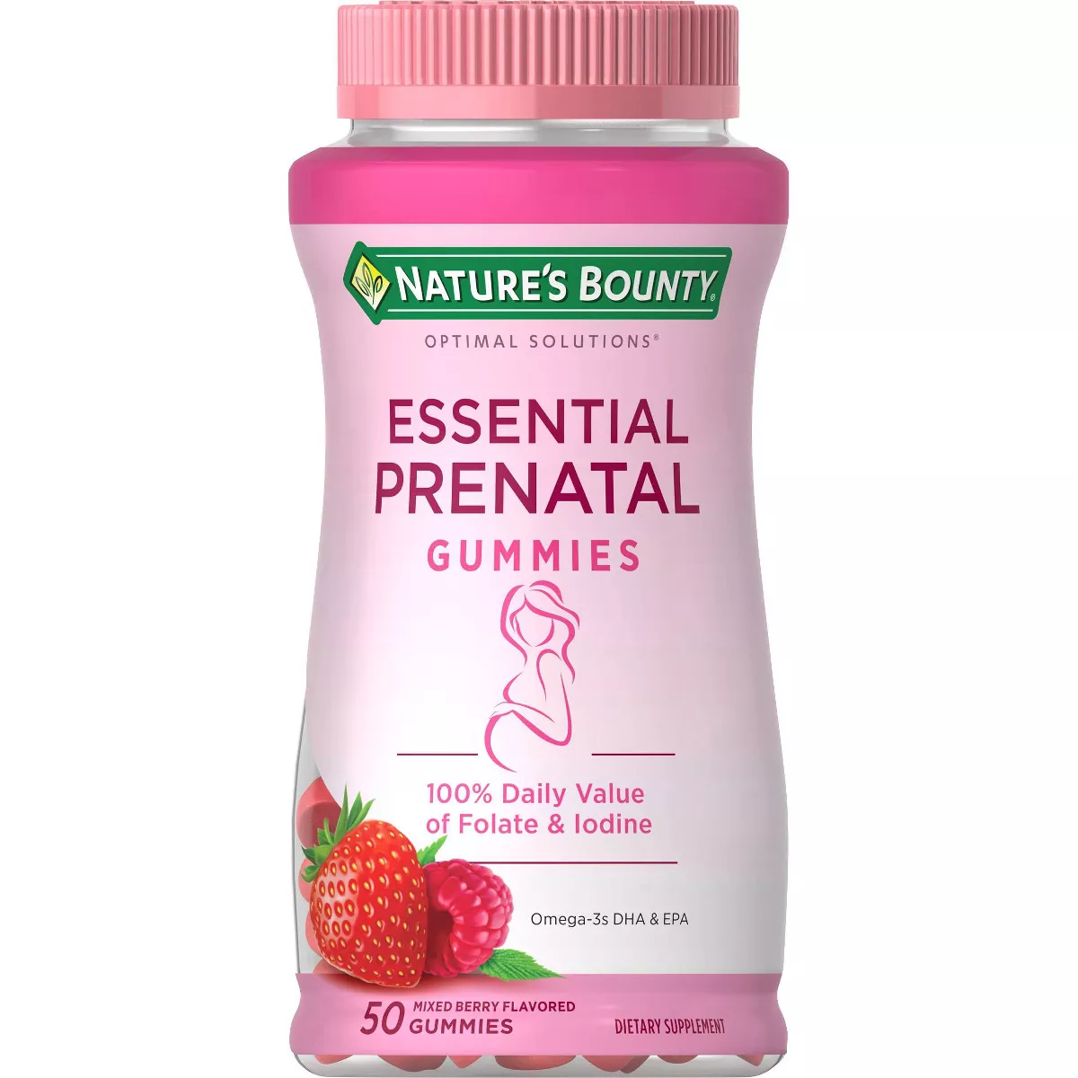 Nature's Bounty - Essential Prenatal Gummies Dietary Supplement, 50 count