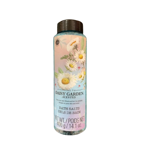 Aromatherapy Signature - Daisy Garden Scented - Bath Salts - 400g