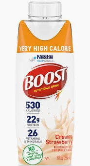 Nestle Boost - Very High Calorie - Strawberry - 530 calories