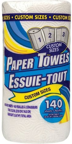 Paper Towel - Essuie-tout, Custom Sizes