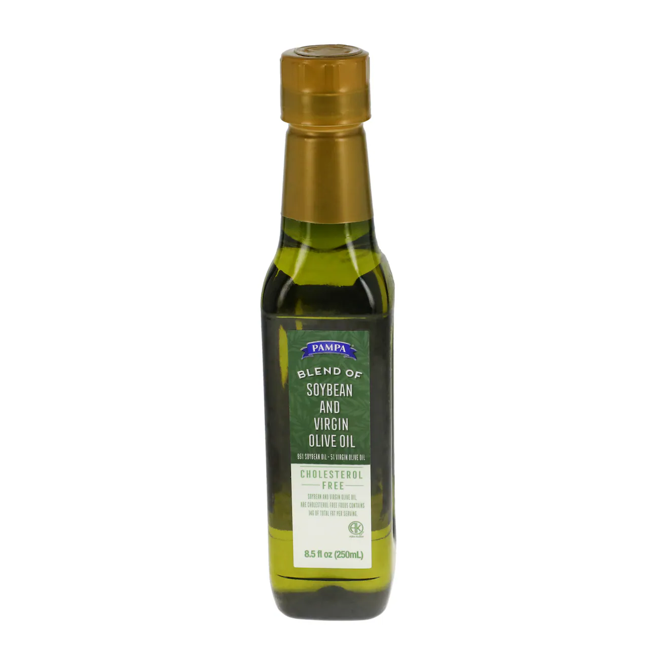 Pampa Pure Soybean & Extra Virgin Olive Oil, 8.5-oz. Bottles