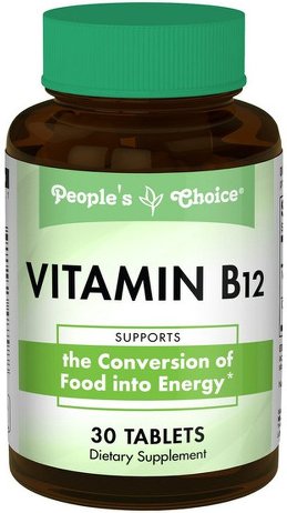 [DT] People's Choice - Vitamin B12 - 30 Tablets