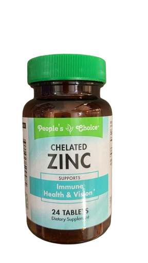 People's Choice - Zinc - 24 Tablets