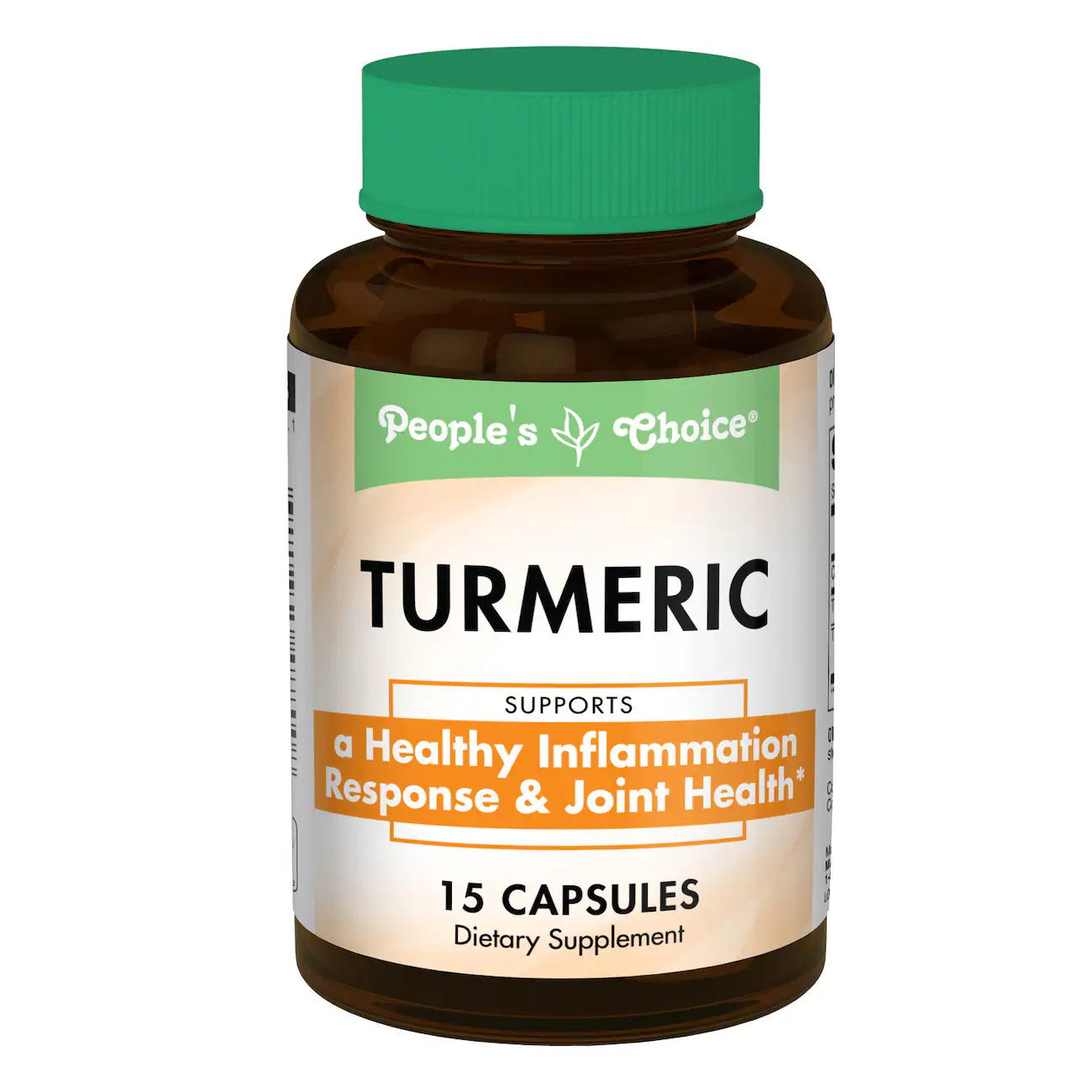 [DT] People's Choice - Turmeric Capsules 15-ct.