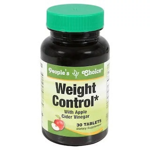 [DT] People's Choice - Weight Control Tablets Apple Cider Vinegar (30 ct)