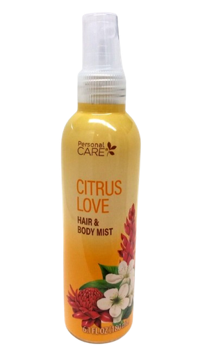 Personal.Care Citrus Love Hair & Body Mist 6.1 Oz (180mL)