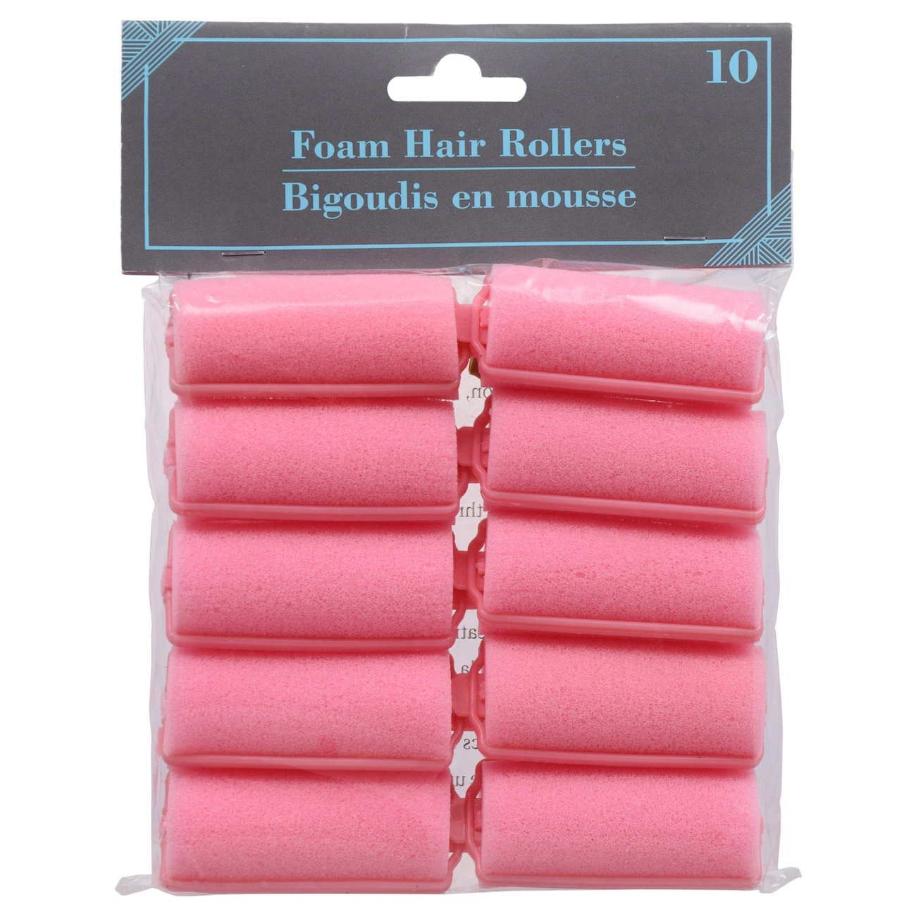 Pink Foam Hair Rollers