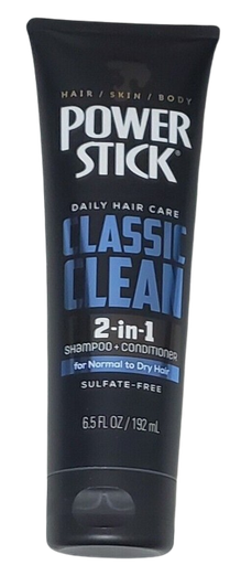 Power Stick Classic Clean Daily Hair Care 2 n 1 Shampoo and Conditioner