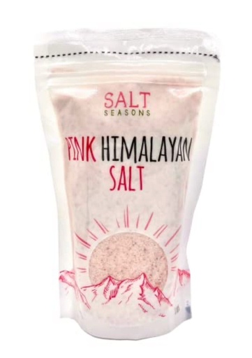 Salt Seasons Pink Himalayan Salt, Resealable Bag 1 Lb