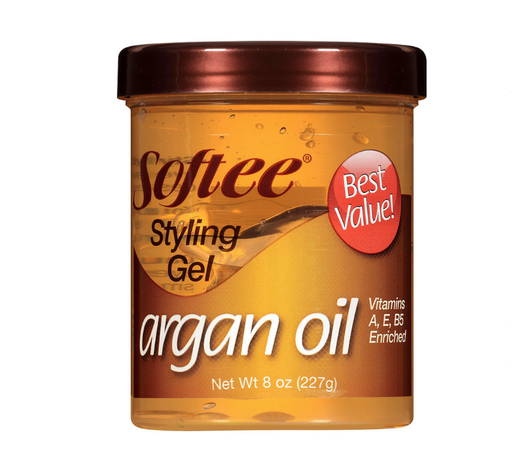 Softee Argan Oil Styling Gel, 8 Oz