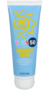 Sun Basics Kids Sunscreen Lotion, SPF 50