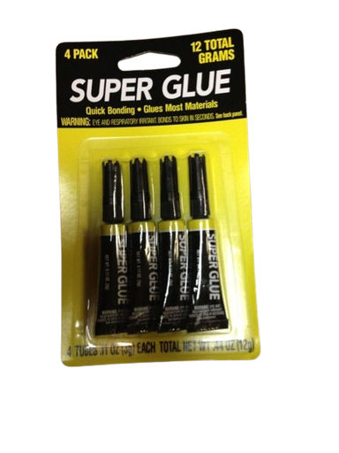 Super Glue - 4pk