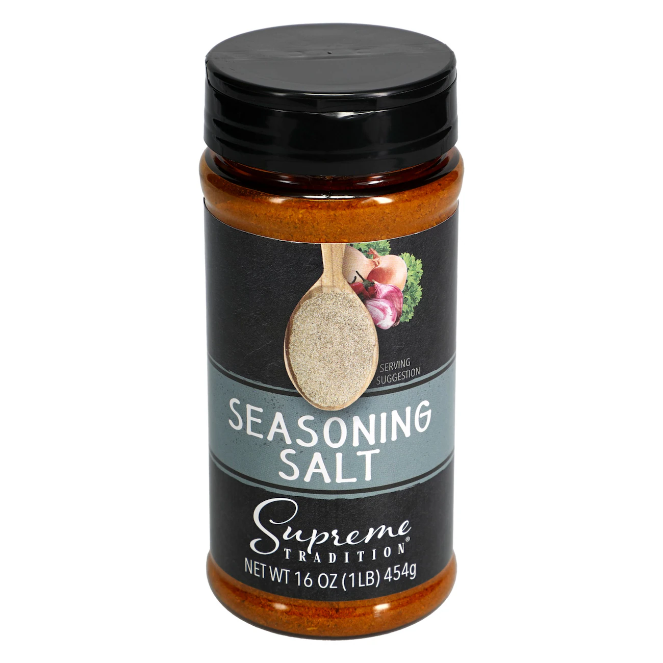 Supreme Tradition Seasoning Salt, 16 oz.