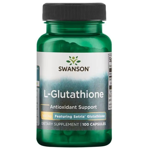 Swanson L-Glutathione - Featuring Setria Glutathione - 100 capsules