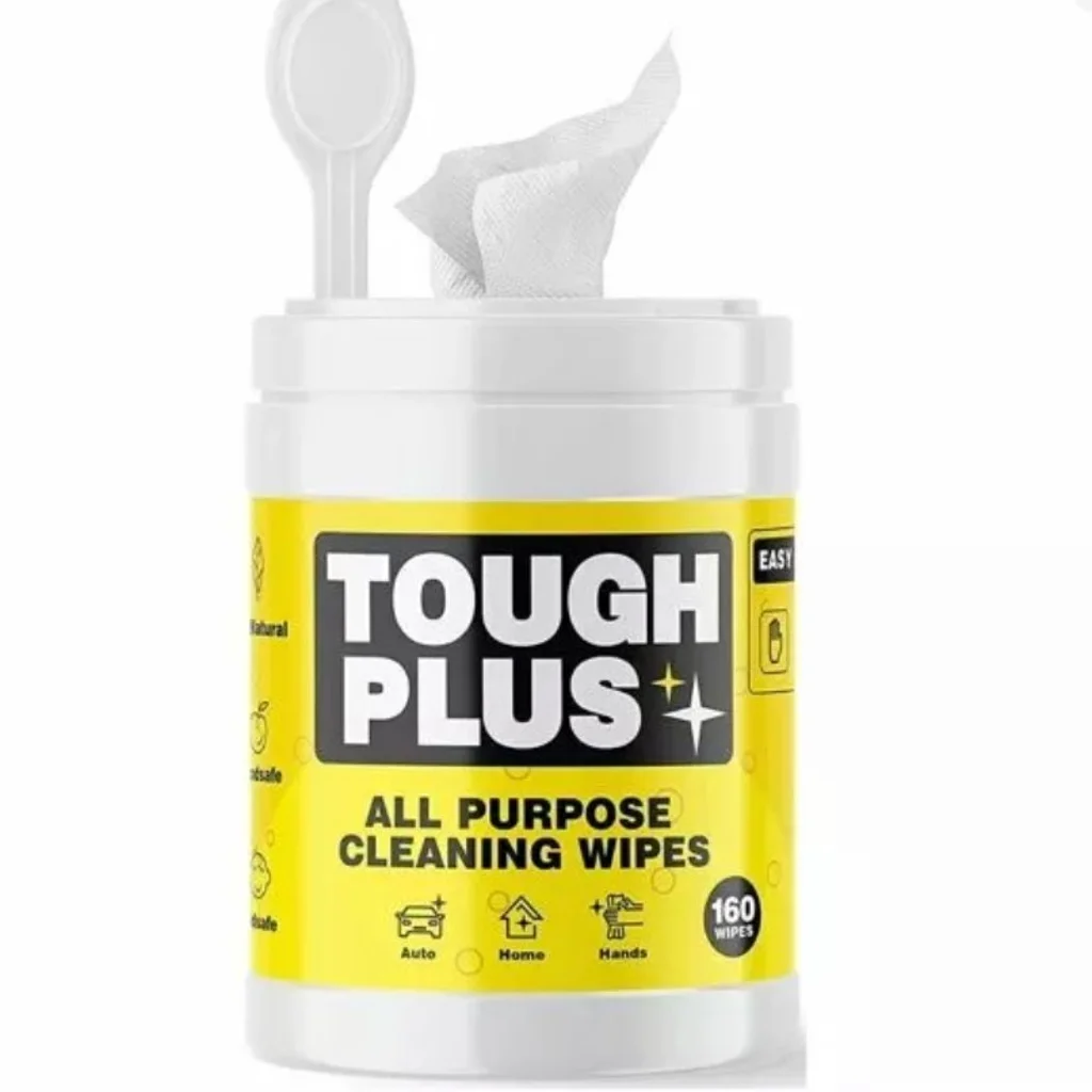 Tough Plus Heavy Duty All Purpose Cleaning Wipes 160Ct