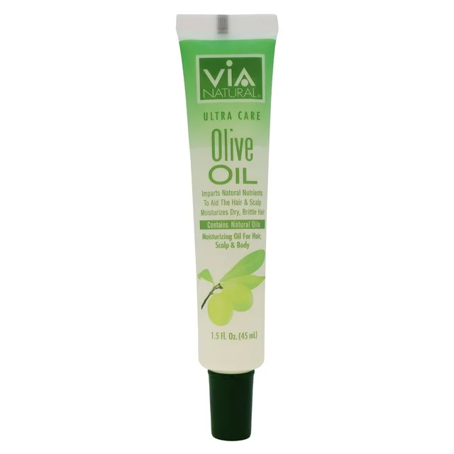 [DT] Via Natural Ultra Care Olive Oil for Hair, Scalp and Body 1.5 Oz