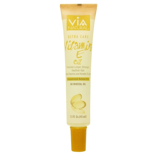 Via Natural Ultra Care VITAMIN E Oil for Hair, Scalp  1.5 Oz